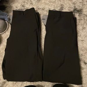 Black slacks
